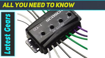 Scosche Oea4 4-Channel Adjustable Factory Amplifier Interface – Enhance Your Car Audio