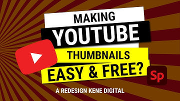 Creating Eye-catching Youtube Thumbnails with Adobe Express (formerly Spark) - Simple & Free!