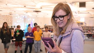 Aga Cook Calls Her Daughter to Share Milken Award News (Fort Mohave AZ)