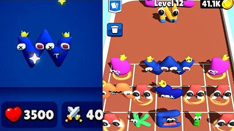 Merge Alphabet Lore Run - New Update ⭐⭐⭐⭐⭐⭐ abcdefghijklmnopqrstuvwxyz Full Gameplay Part 5