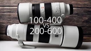 Sony 100-400mm VS 200-600mm Sharpness Comparison
