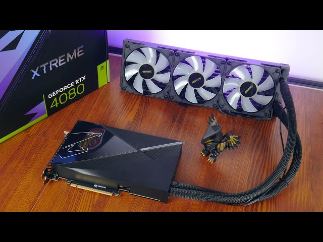 Unboxed: Gigabyte AORUS GeForce RTX 4080 16GB XTREME WATERFORCE Graphics  Card