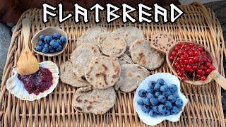 Flatbread - Viking Food and Cooking - Viking Bread - How To Make Viking Bread