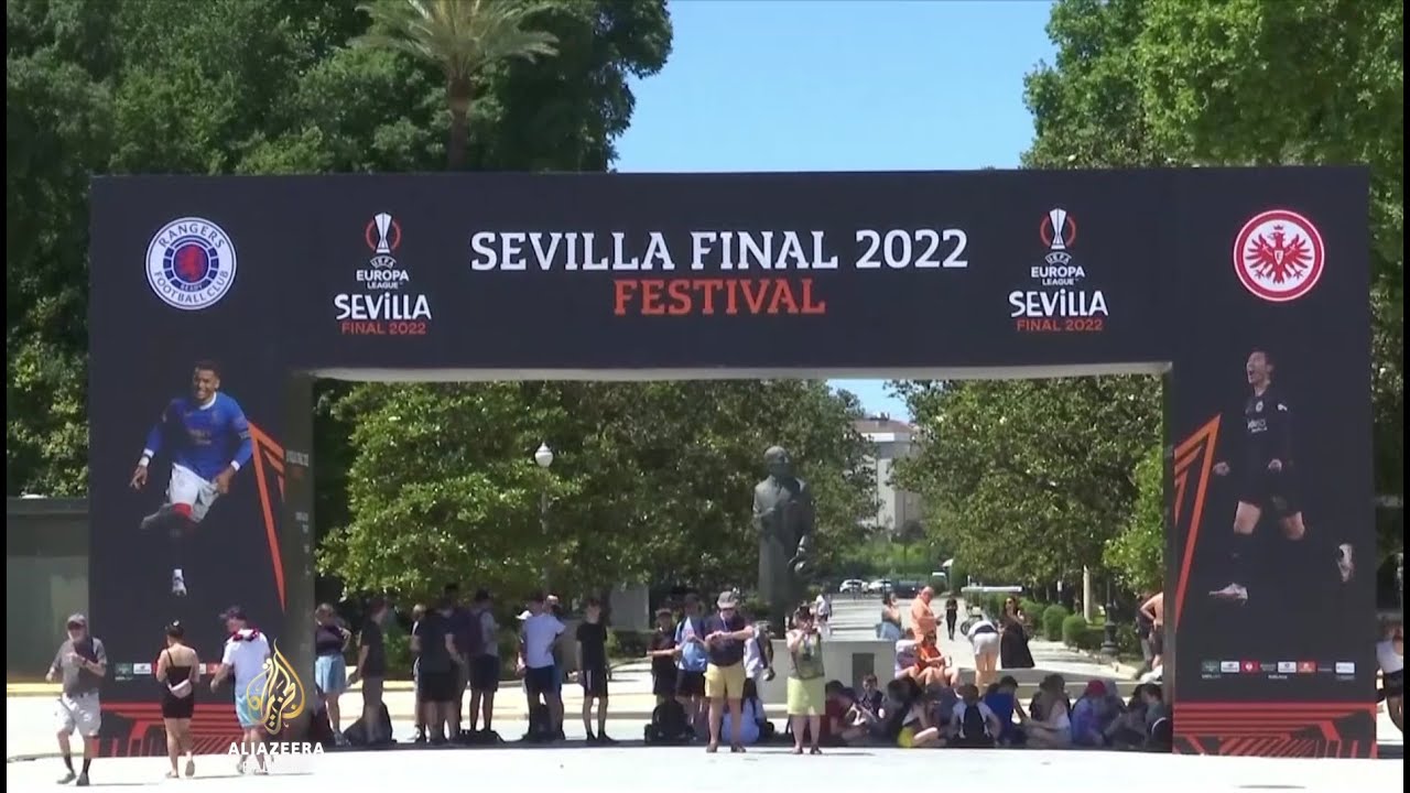 نهائي الدوري الأوروبي: آينتراخت ورينجرز في إشبيلية على الكأس