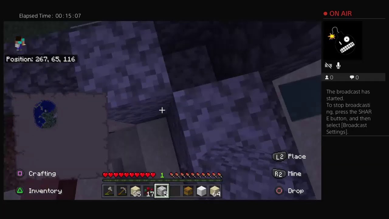 Minecraft ep 1 building a house - YouTube