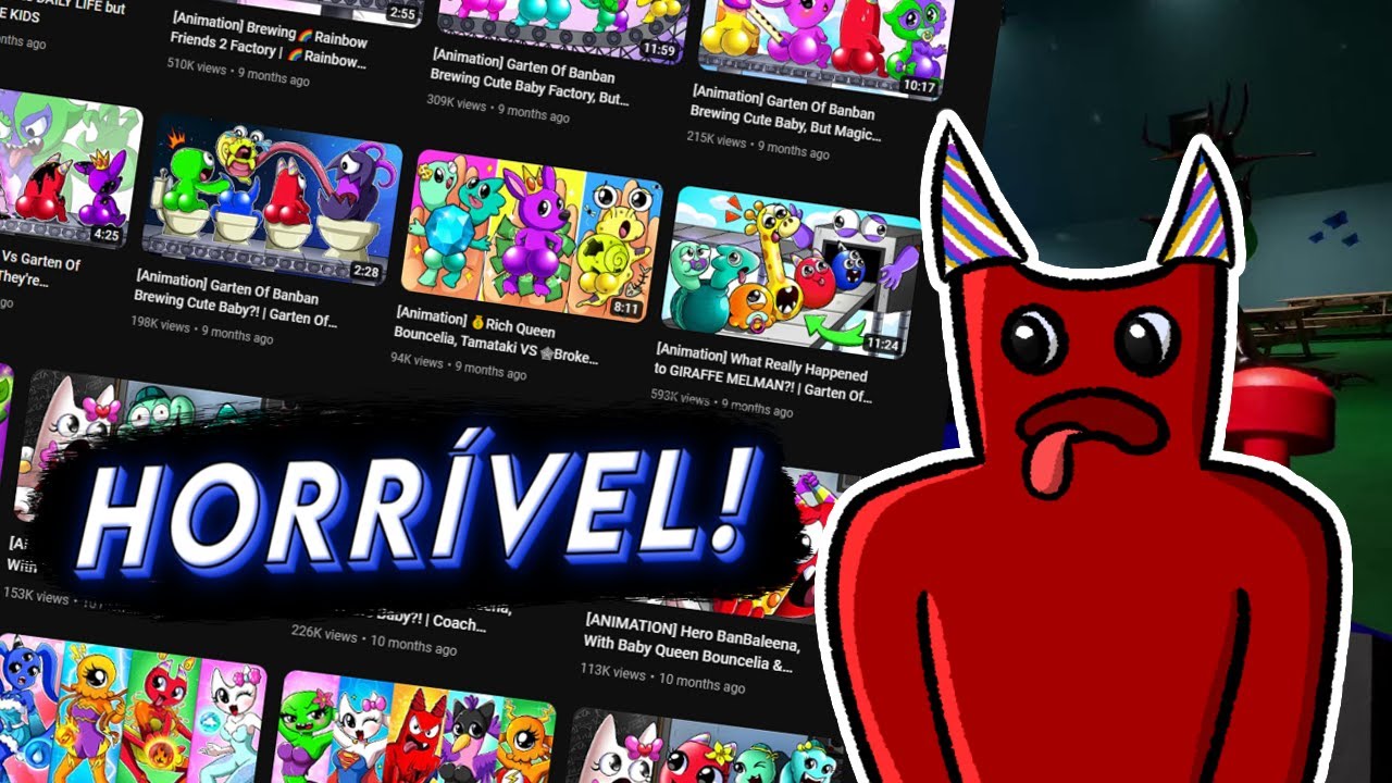 Click Bait e Farm de Conteúdo de Garten of Banban