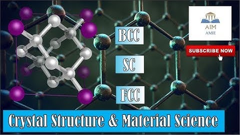 crystal structure material science.  ||Engineer