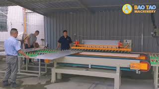 BAOTAO BT-10Heads Marble Stone Straight Edge Grinding Polishing Machine