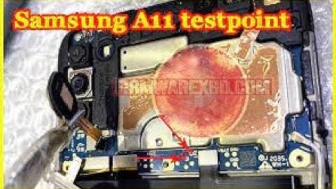 Samsung A11 SM A115F Erase Frp Via Testpoint EDL By One Click