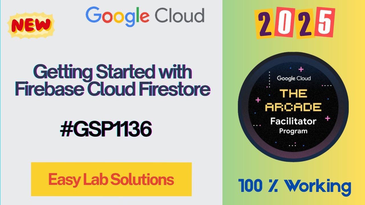 Getting Started with Firebase Cloud Firestore #qwiklabs #arcade # ...