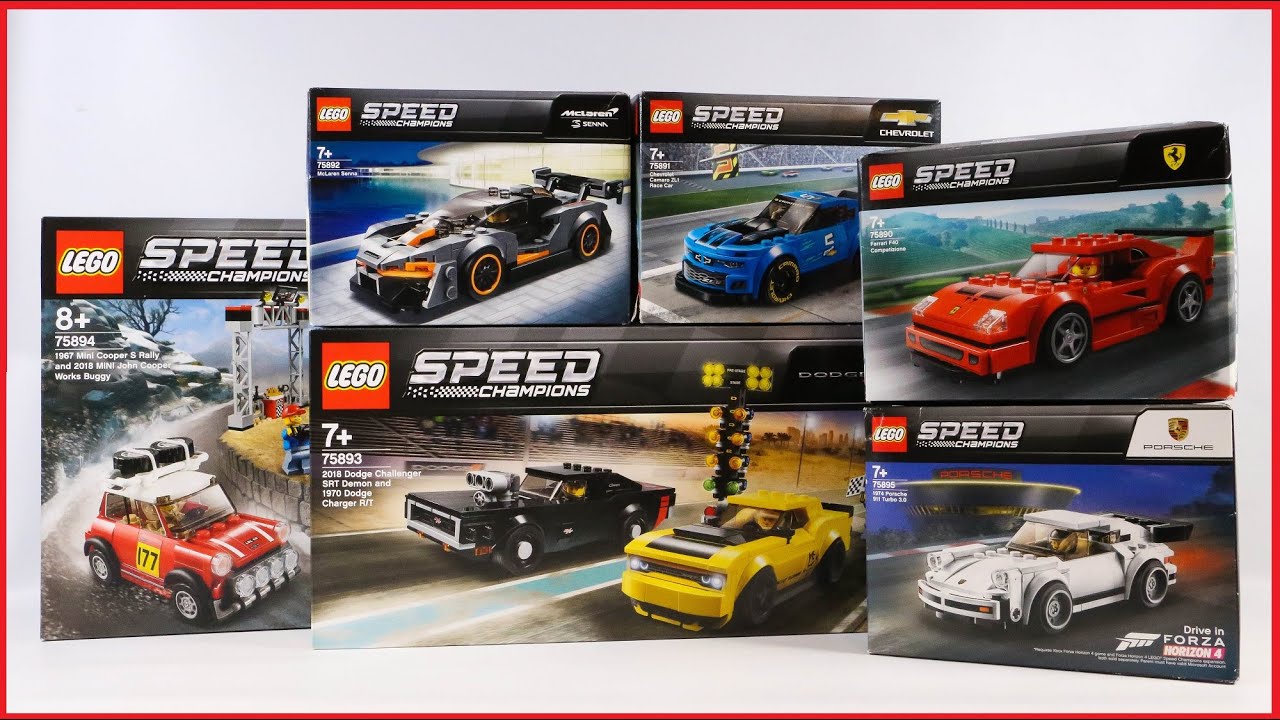 LEGO Speed Champions 75885 75886 75890 75895 NEU/OVP 