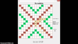 15-112 Term Project Scrabble