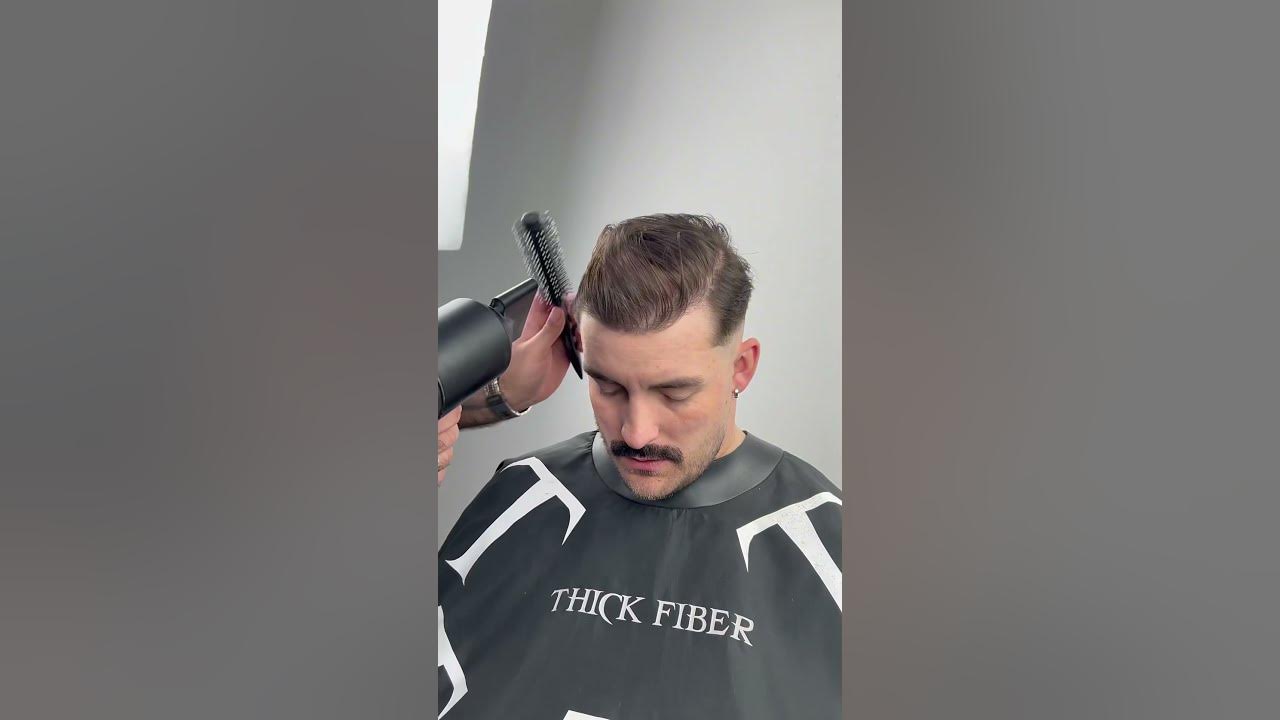 THICK FIBER | Hair Thinning Powder to Conceal Thin & Bald spots ASMR