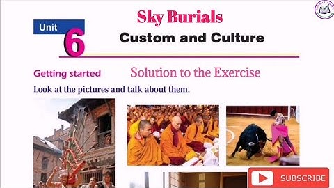 Class 9 || Unit 6 || Sky Burials || solution to the Exercise || by ranjit sir
