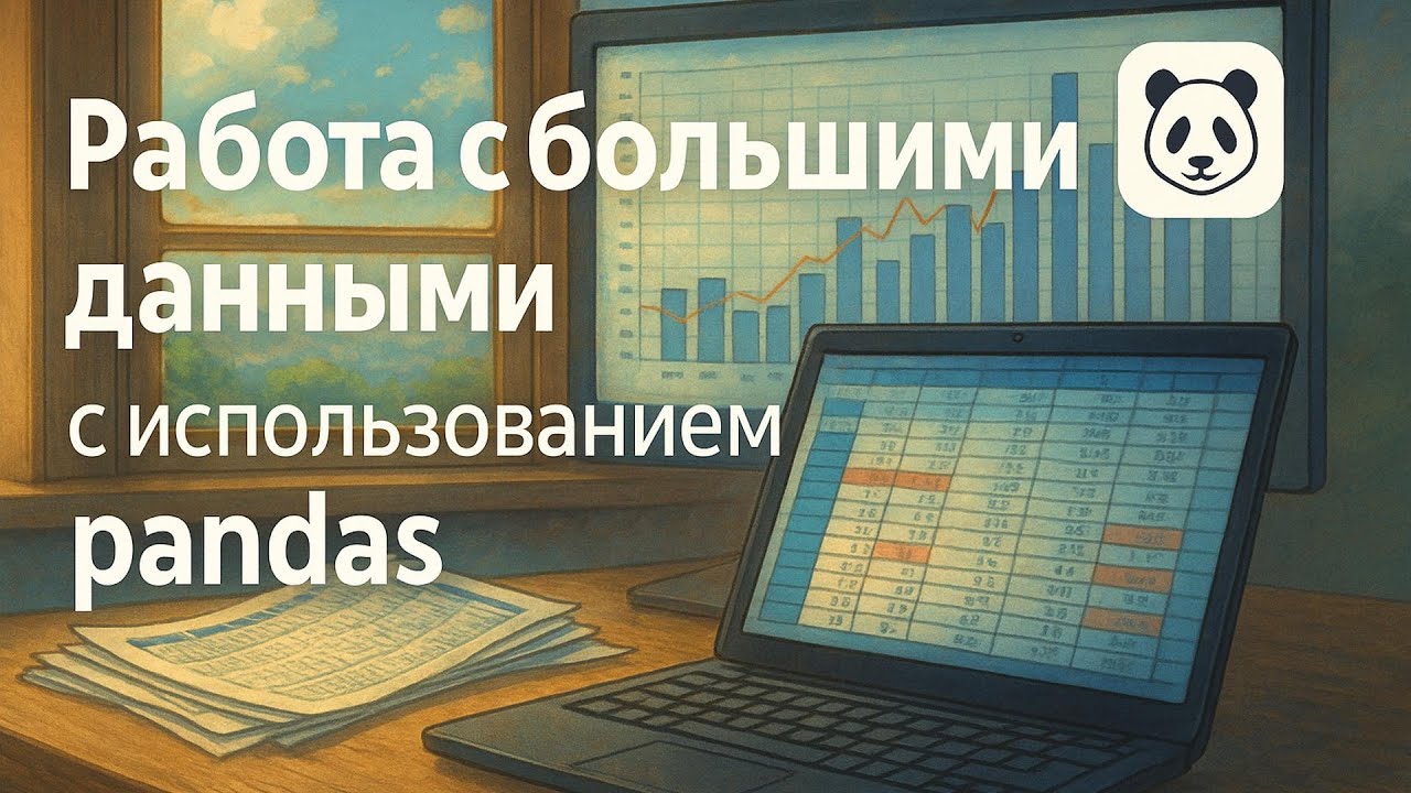 Как обрабатывать большие таблицы в Python без тормозов | pandas, большие данные, CSV, анализ