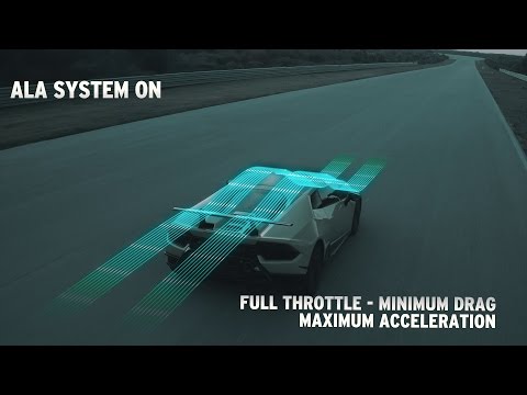 Huracán Performante: How the ALA (Lamborghini Active Aerodynamics) works