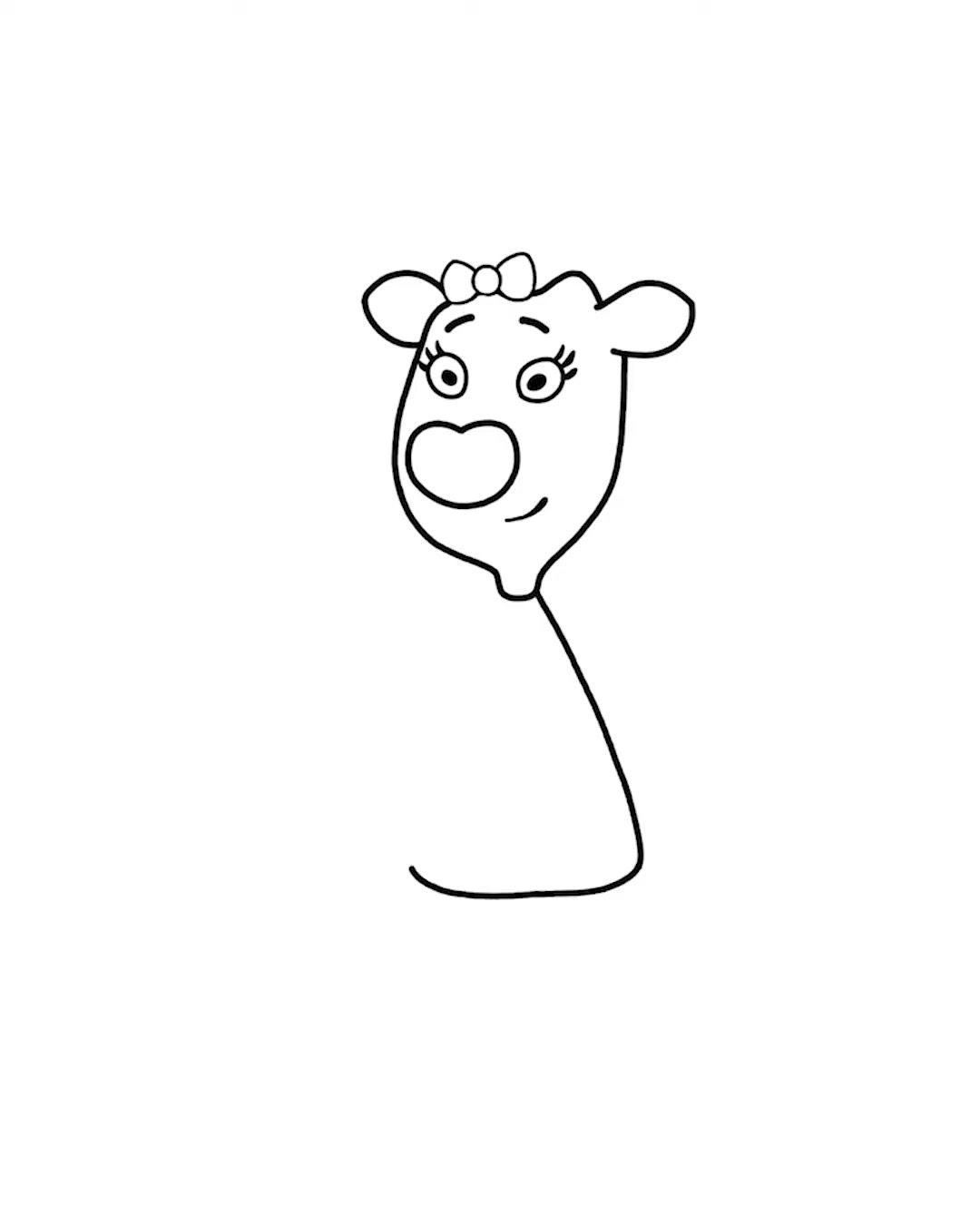 Рисуем Зо ? #УчимсяРисовать #ОранжеваяКорова  #Мультики #shorts