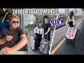 SPEND 24 HOUR&#39;S TRAVELLING WITH US! | TRAVEL AND PREP VLOG!