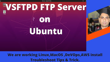 installing vsftpd ftp server on ubuntu server