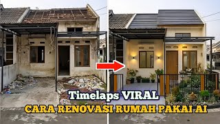 VIRAL.!! Cara Renovasi Rumah Pakai Ai || Timelapse rumah jelek jadi bagus🔥 screenshot 1