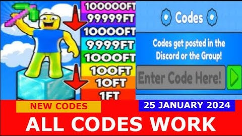 *NEW CODES* [LUCK!] Block Miner Simulator ROBLOX | ALL CODES | JANUARY 25, 2024