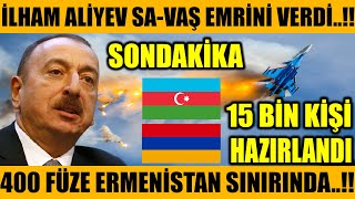 Ali̇yev Sa-Vaş Emri̇ Verdi̇.. 400 Füze Eri̇vana Çevri̇ldi̇.erbaycan Türkiye Son Dakika