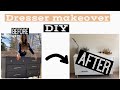 DIY Dresser Makeover | Budget Bedroom تحويل خزانة قديمة الى جديدة