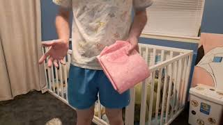 Little for Big, Blushing Baby adult diapers absorbency test