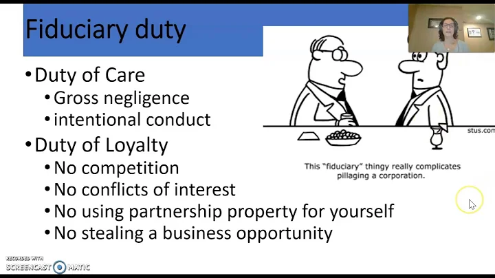 Business Law - Fiduciary Duty
