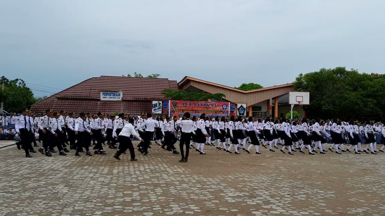 Yel-Yel Paskibra Angkatan Ke XIV SMK Negeri 1 Lempuing Jaya OKI