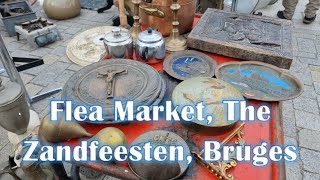 Flea Market, Zandfeesten 2023, Bruges - Old and antiques, walking tour