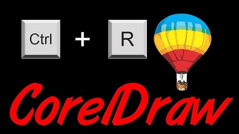 Corel Draw Tips & Tricks Ctrl + R and what it can do