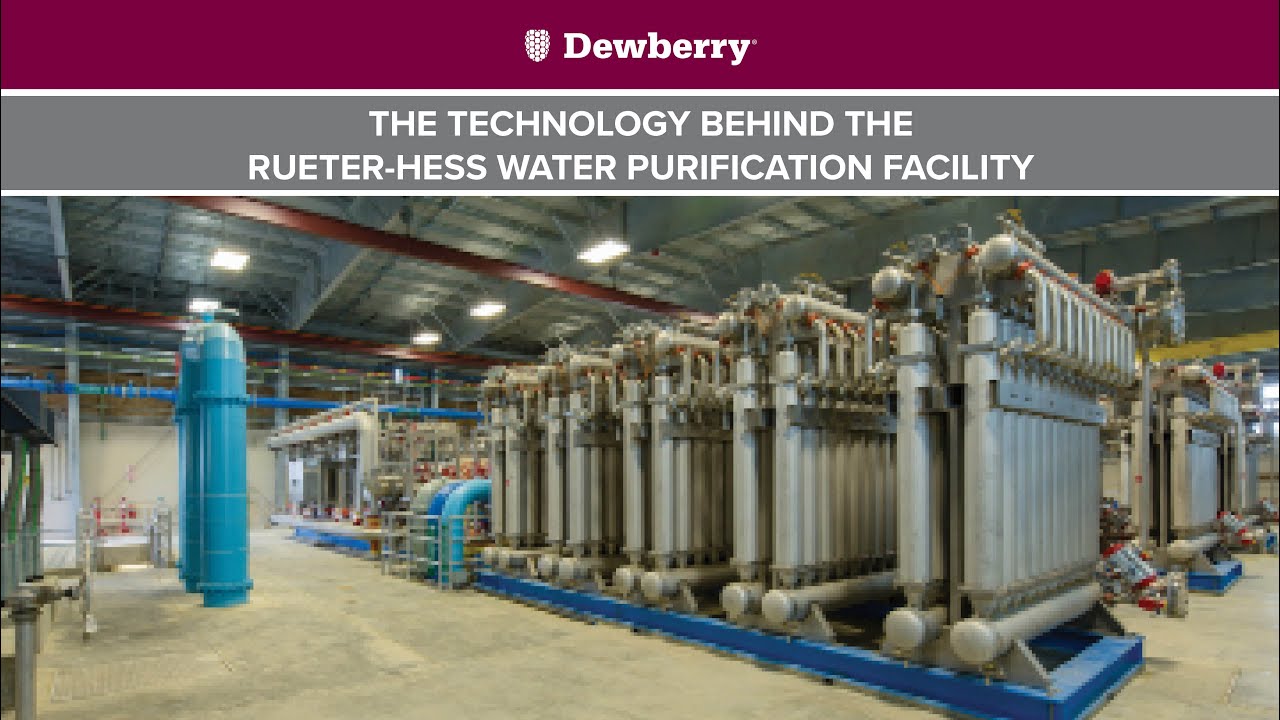 The Technology Behind the RueterHess Water Purification Facility YouTube