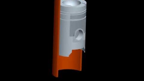 Pro/ENGINEER Gardner LW Piston Animation