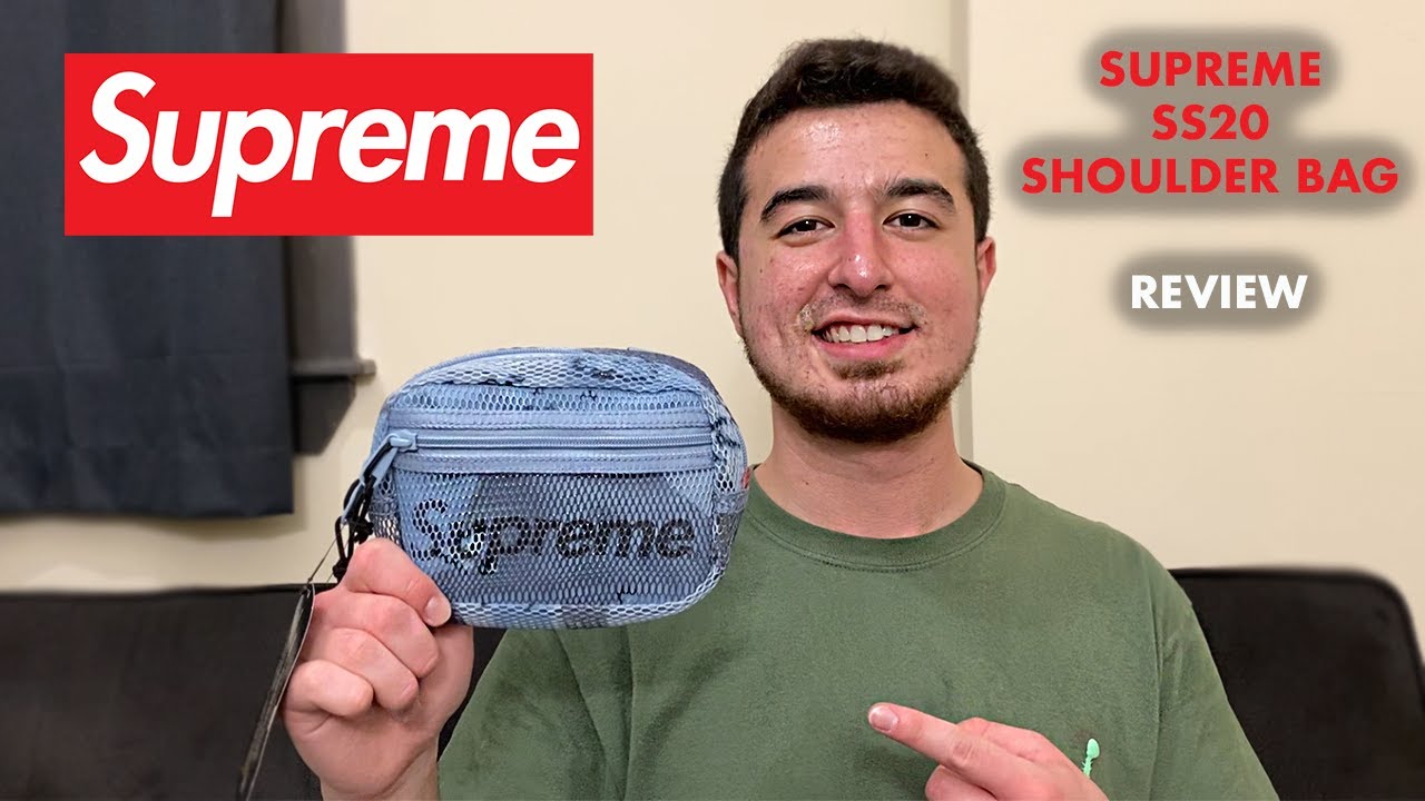 Supreme SS20 Small Shoulder Bag Review - YouTube