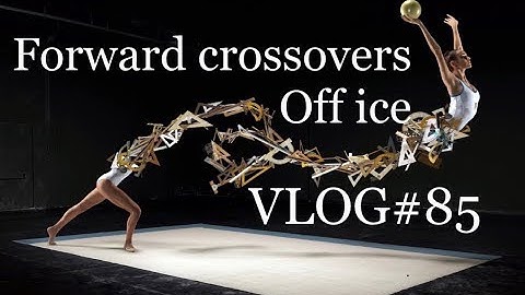 VLOG#85 Forward crossovers.Off ice⛸figure skating
