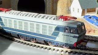 LIMA H0 E 633 015 FS TIGRE pantografi FAIVELEY su plastico originale LIMA 22/10/2023