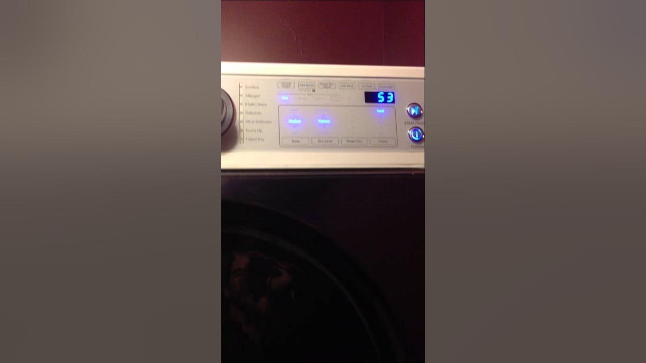 Kenmore Dryer Elite CE code 2013 YouTube