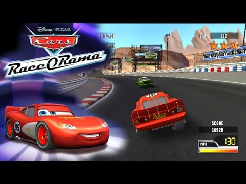 Disney's Cars Race O Rama Sony Playstation 2 PS2 Game Disc Only