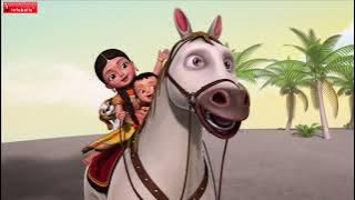 Chal Chal Gurram | Telugu Rhymes for Children | Infobells