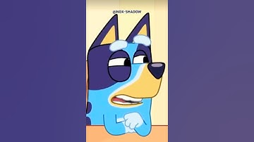 Bandit: “Let’s repeat that you’d didn’t hear me fluffy” | Bluey: “Cause she was asleep” | #bluey