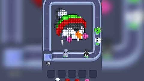 Color Blast Level 10 Walkthrough Solution | Color Blast : Block shooter Level 10