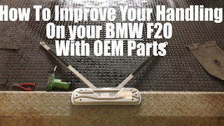 BMW Brace M135i M140i Improve your handling for £140 with OEM parts