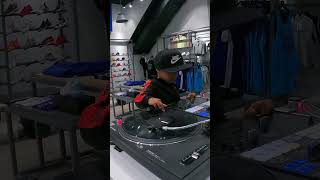 3 Year Old DJs at Foot Locker!