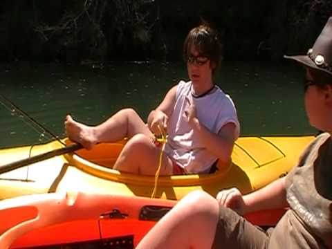 Luke, Ben & Ron fishing on Cypress Creek Florence Al.