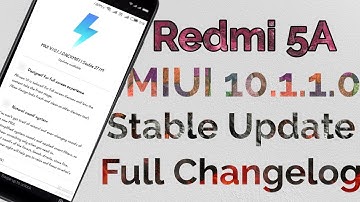 Redmi 5A miui 10.1.1.0 stable update | Oreo, portrait mode | miui 10.1.1.0 for redmi 5a