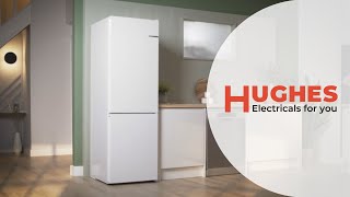 Bosch KGN362WDFG 60cm NoFrost fridge freezer in white