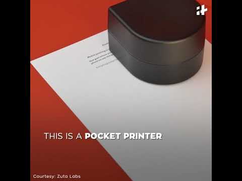 Smart portable printer