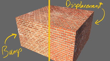 Difference Between Bump vs Displacement in Sketchup Vray
