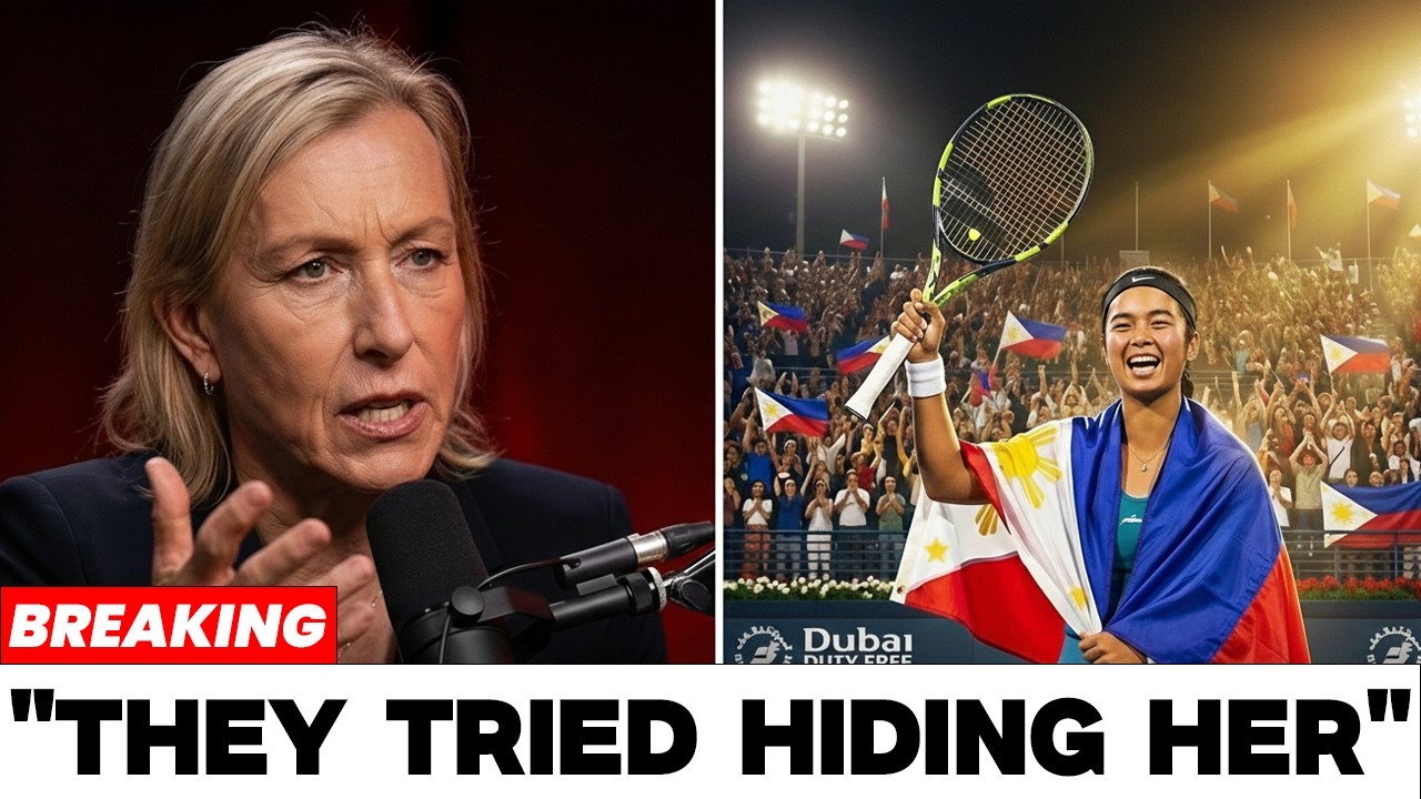 Alexandra Eala Center Court Controversy Explodes After Martina Navratilova Speaks Out
